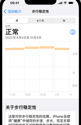 贡山iPhone手机维修如何在iPhone开启'步行稳定性通知'