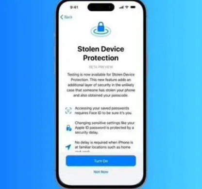贡山苹果授权维修店分享被盗设备保护功能开启方法 